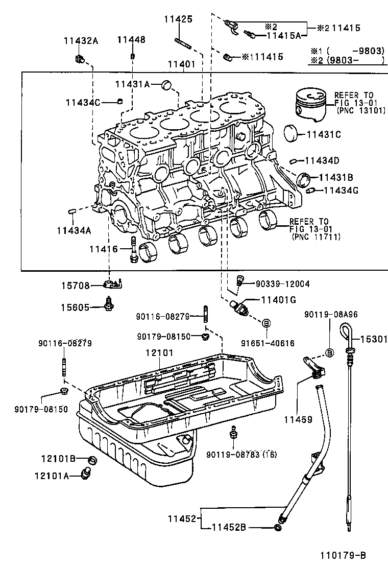 12111-46112 PAN SUB-ASSY, OIL product image