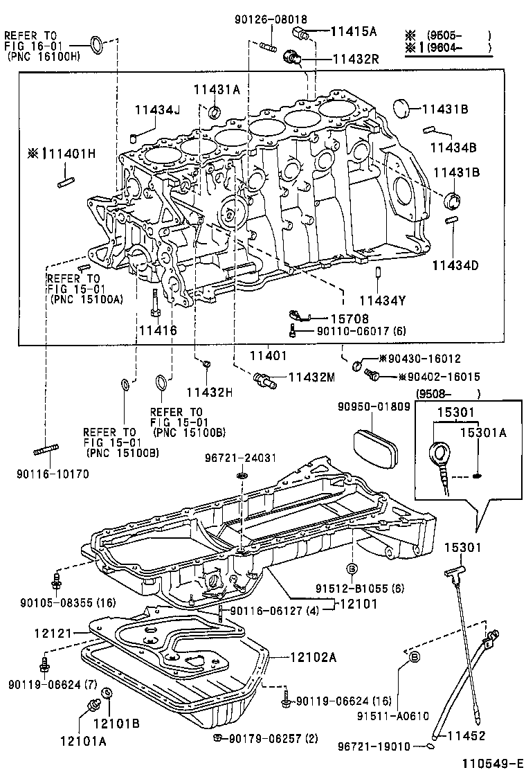 12102-46031 PAN SUB-ASSY, OIL, NO.2 product image