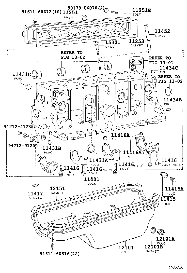 11409-66020 GUIDE, OIL LEVEL GAGE product image