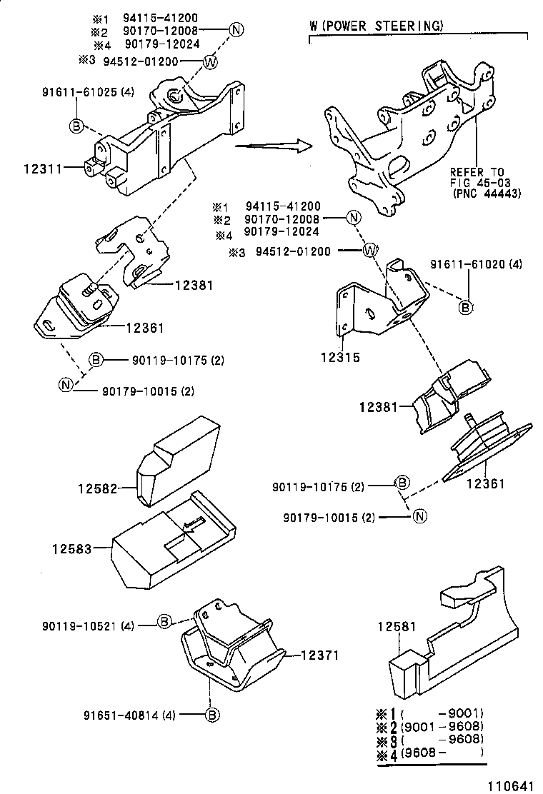 12381-67010 STABILIZER, ENGINE MOUNTING product image