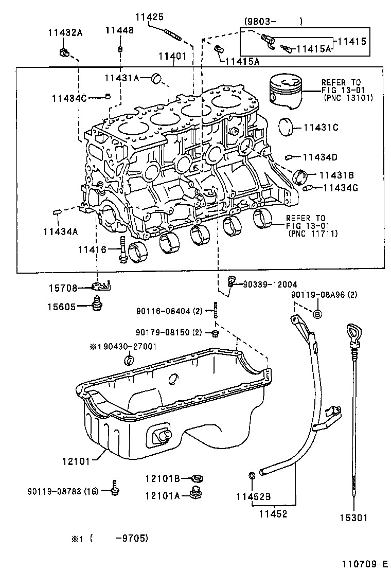 11409-30020 GUIDE, OIL LEVEL GAGE product image