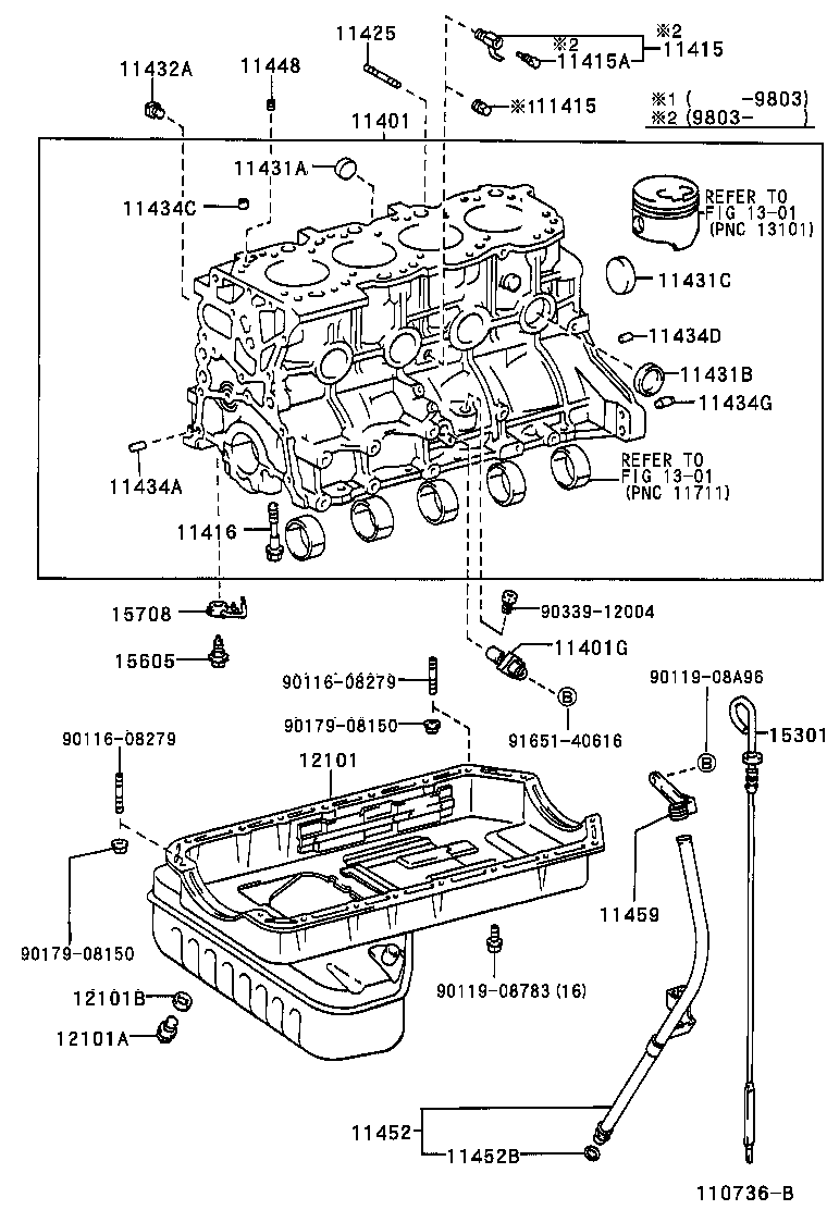 11452-70040 GUIDE, OIL LEVEL GAGE product image