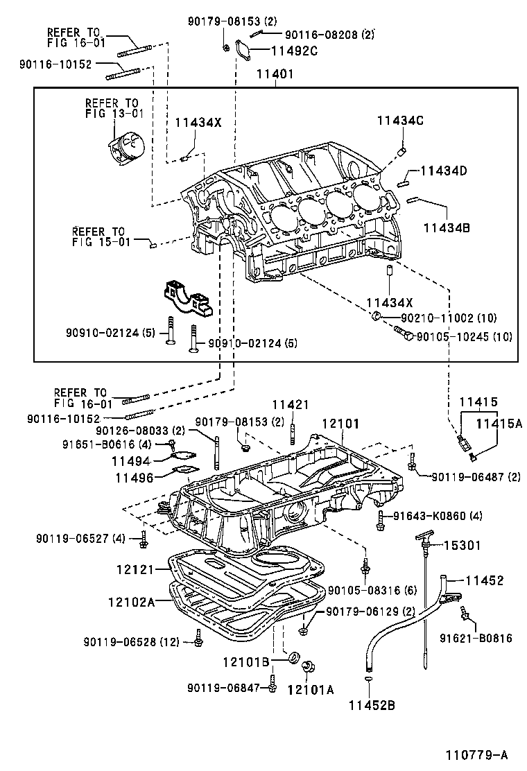 11452-70040 GUIDE, OIL LEVEL GAGE product image