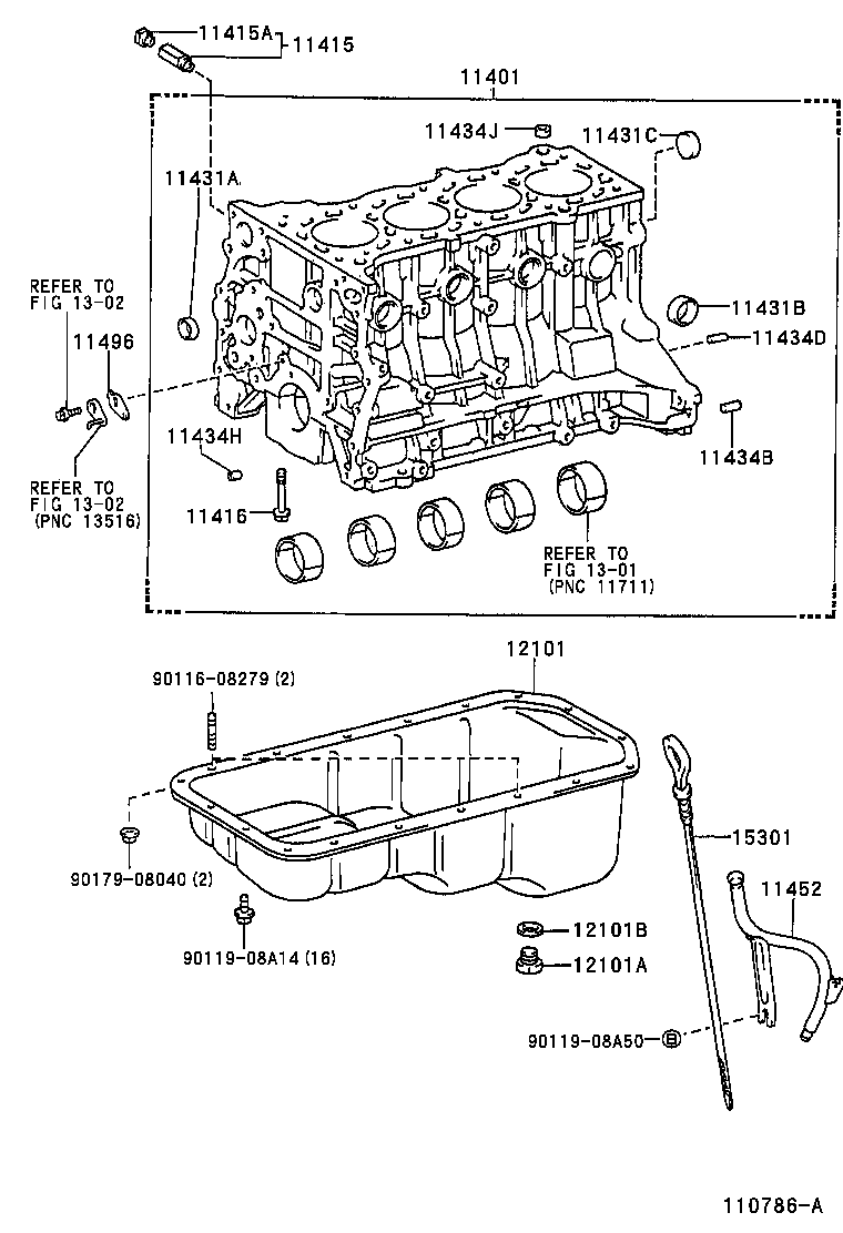 11452-30050 GUIDE, OIL LEVEL GAGE product image