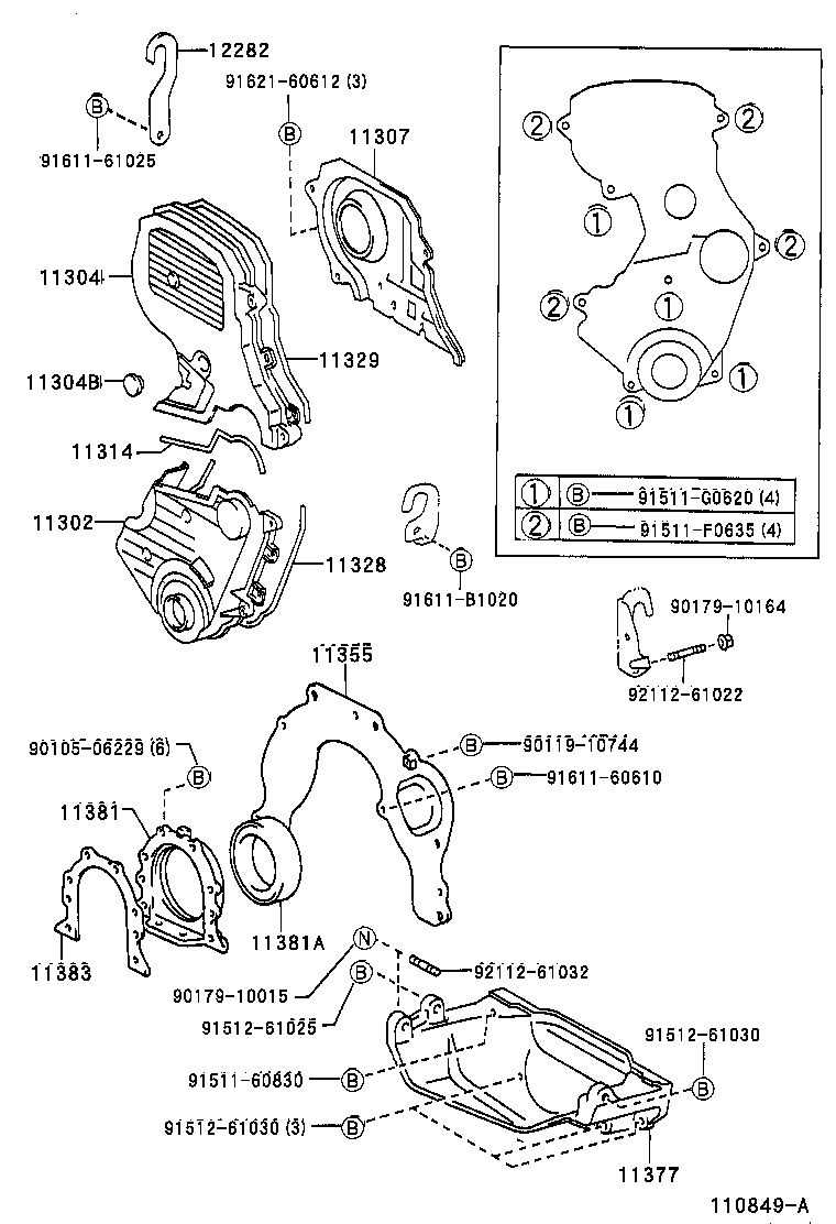 90311-38078 SEAL, OIL(FOR TIMING GEAR CASE OR TIMING CHAIN CASE) product image