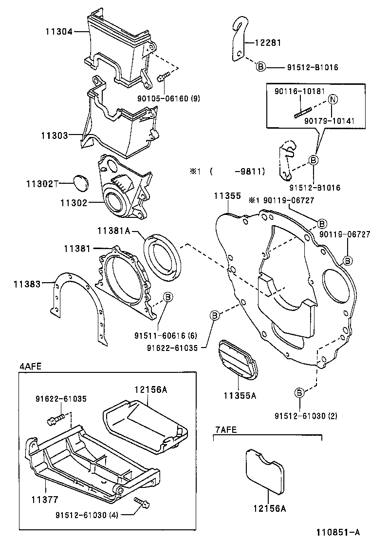 90311-38078 SEAL, OIL(FOR TIMING GEAR CASE OR TIMING CHAIN CASE) product image