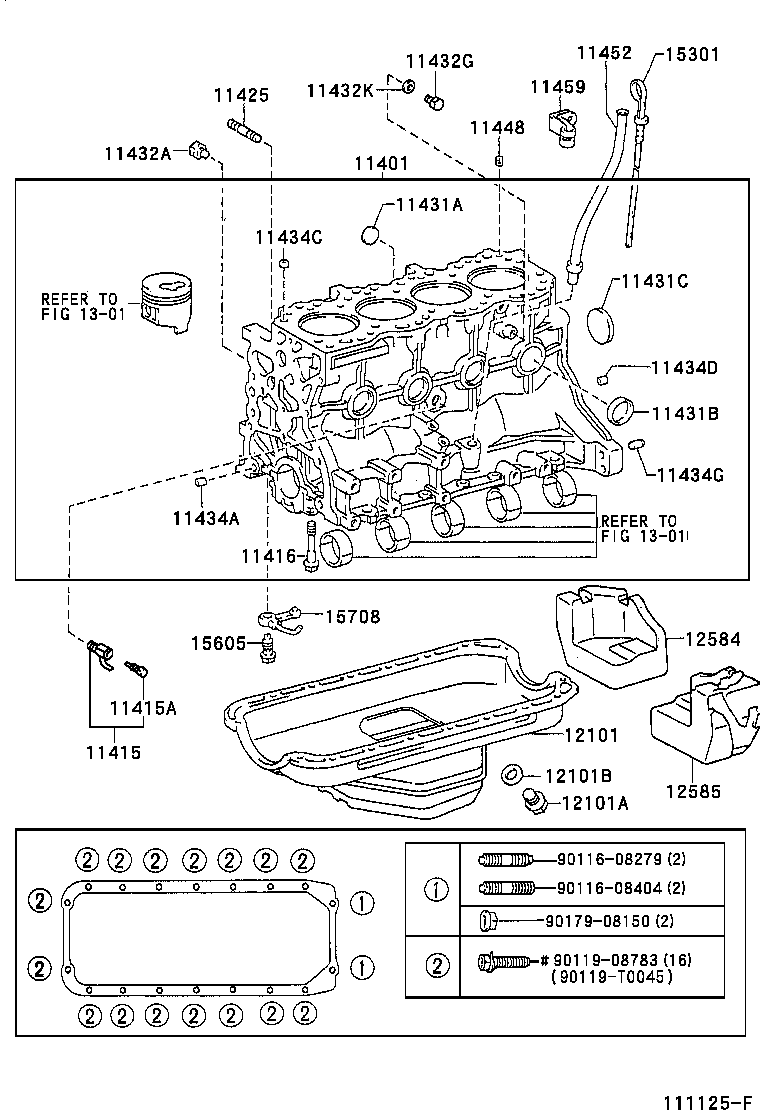 11496-75011 GASKET, OIL HOLE COVER PLATE product image