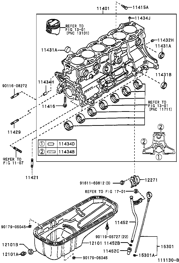 11452-70040 GUIDE, OIL LEVEL GAGE product image