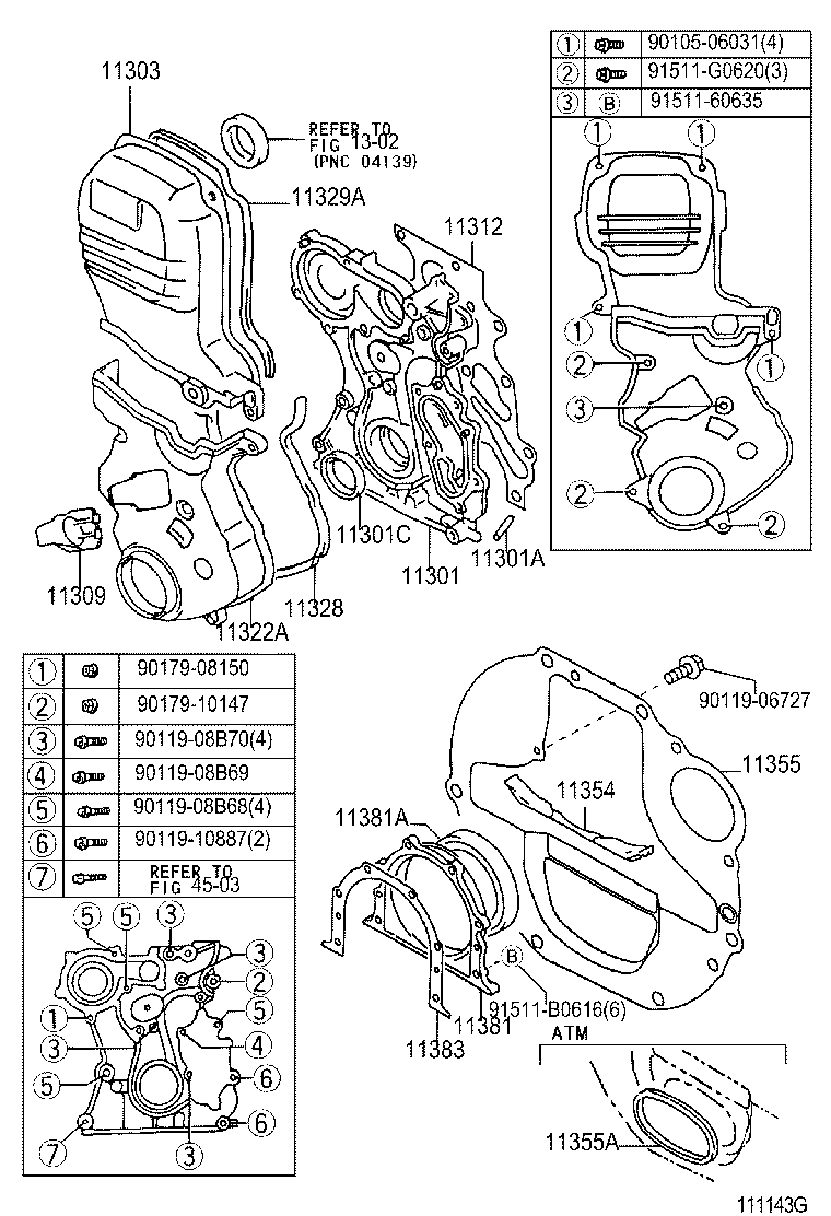 11381-46010 RETAINER, ENGINE REAR OIL SEAL product image