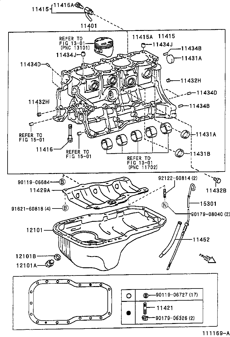 12101-22022 PAN SUB-ASSY, OIL product image