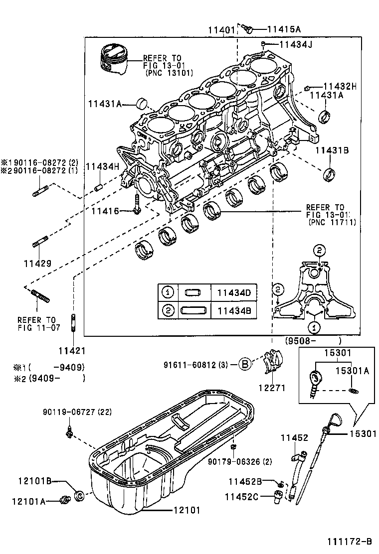 11452-70050 GUIDE, OIL LEVEL GAGE product image
