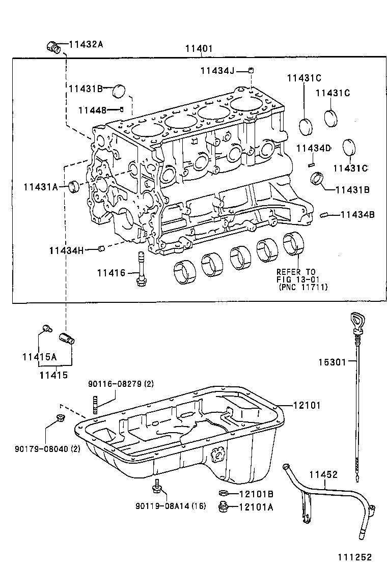 11409-48010 GUIDE, OIL LEVEL GAGE product image