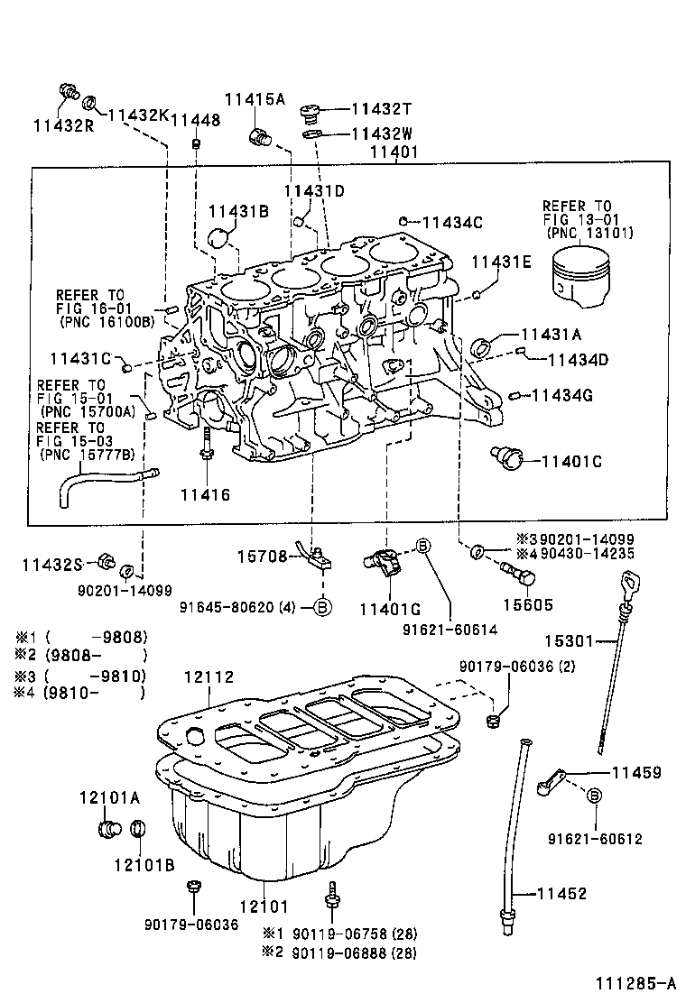 90080-31059 SEAL, ENGINE REAR OIL product image