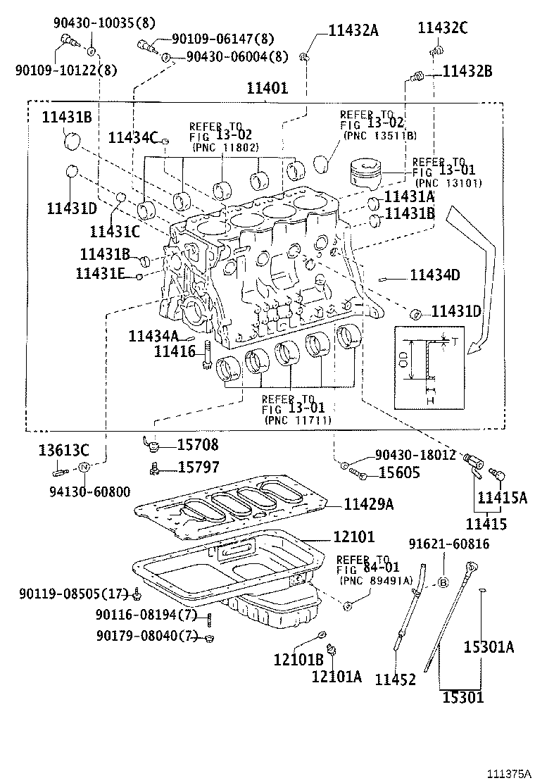 11409-48010 GUIDE, OIL LEVEL GAGE product image