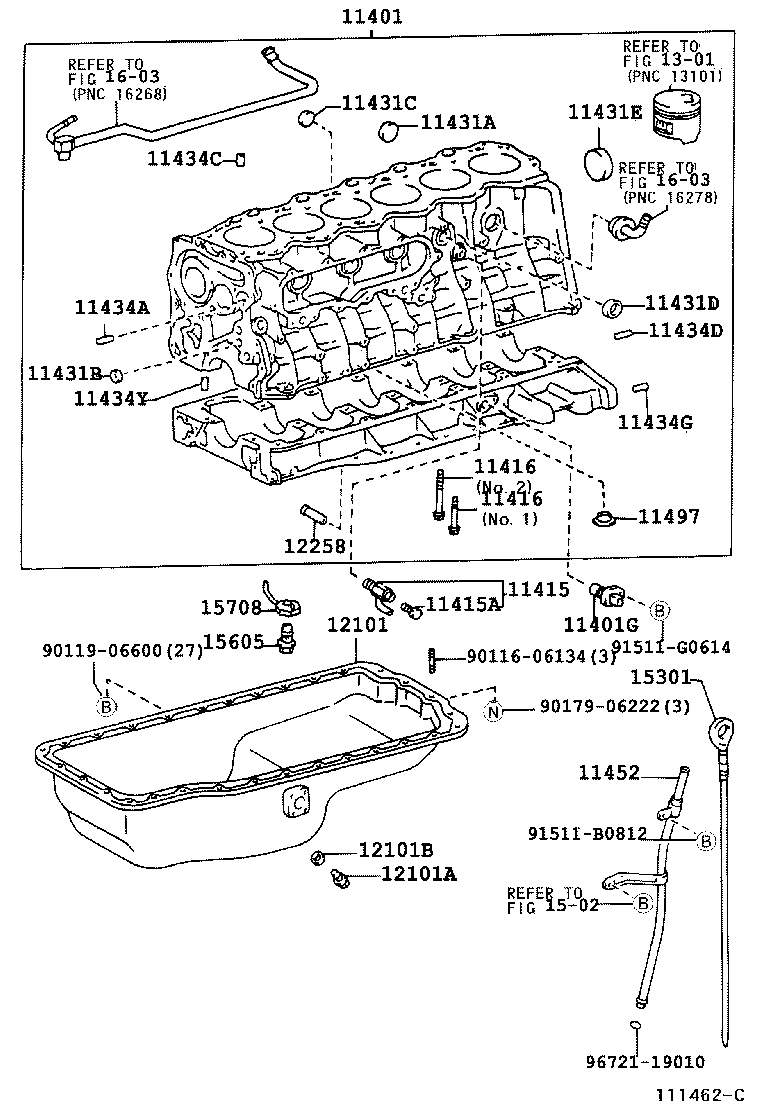 11452-58110 GUIDE, OIL LEVEL GAGE product image