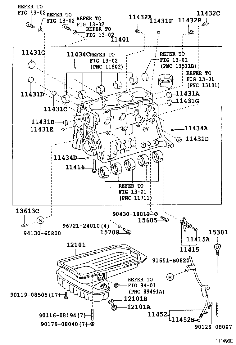 11409-78050 GUIDE, OIL LEVEL GAGE product image