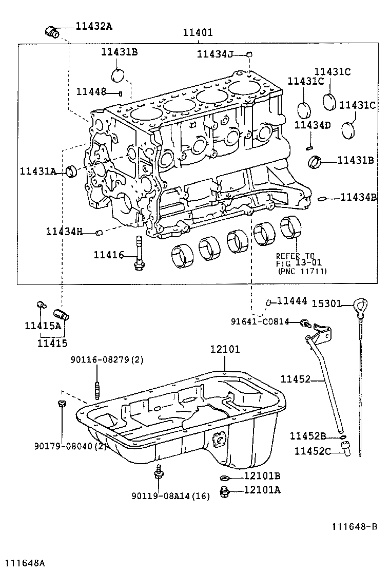 11409-78050 GUIDE, OIL LEVEL GAGE product image