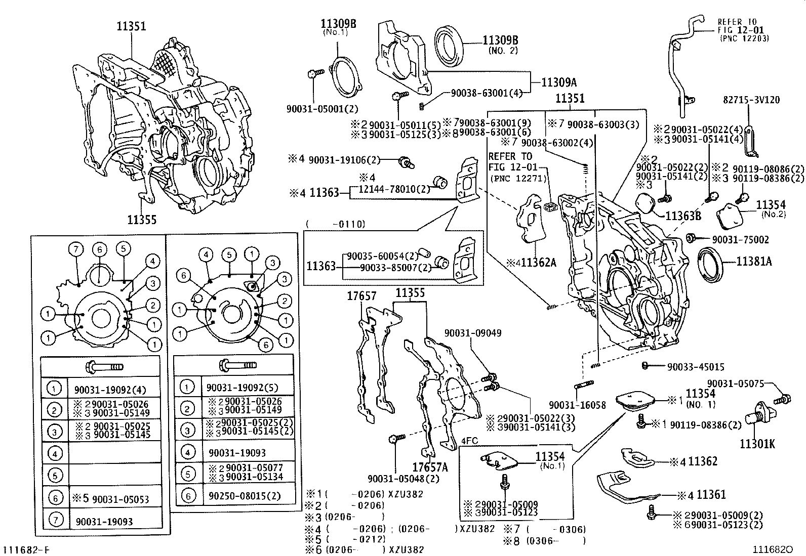 11308-78150 HOUSING, FLYWHEEL product image