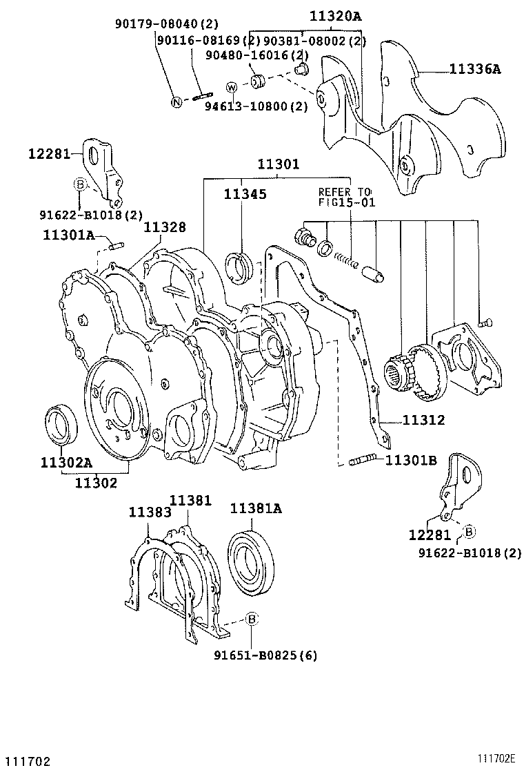 11308-78150 HOUSING, FLYWHEEL product image