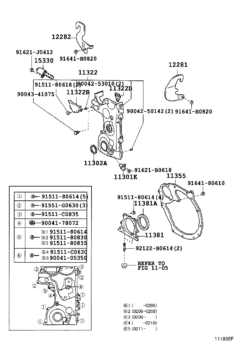 15330-97401 VALVE ASSY, CAM TIMING OIL CONTROL product image