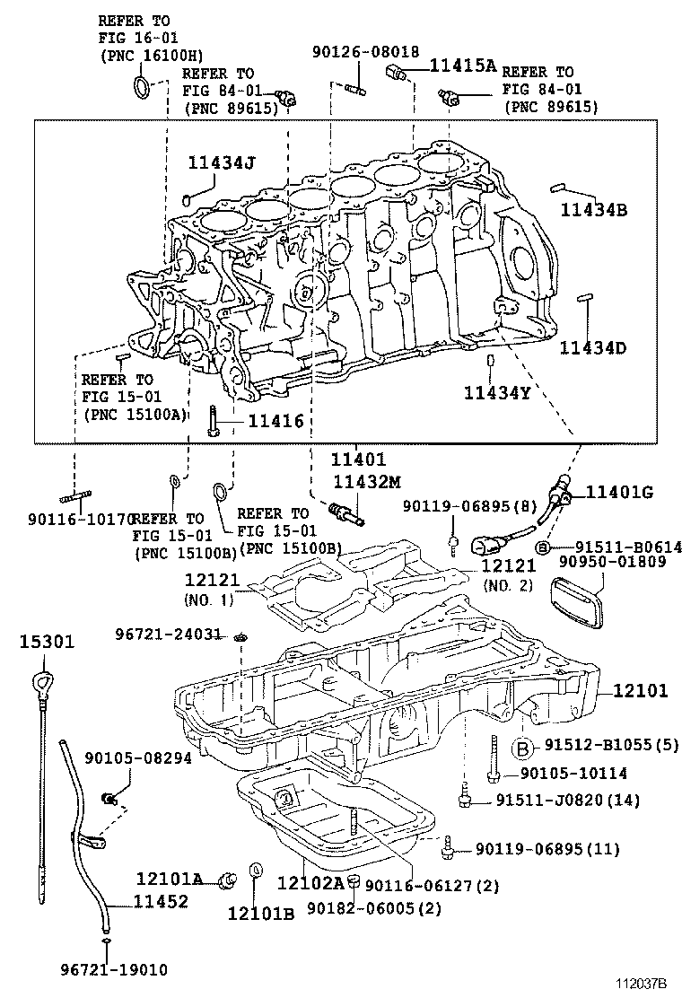 11452-46110 GUIDE, OIL LEVEL GAGE product image