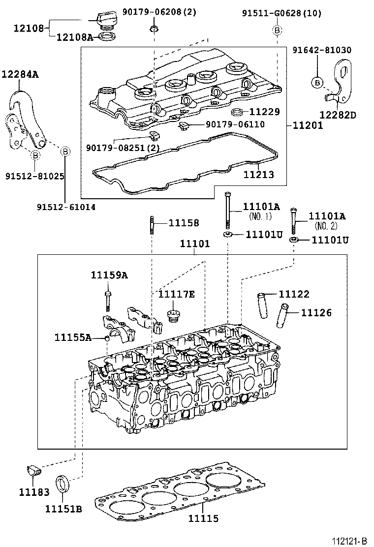 11115-05010-B0 GASKET, CYLINDER HEAD product image