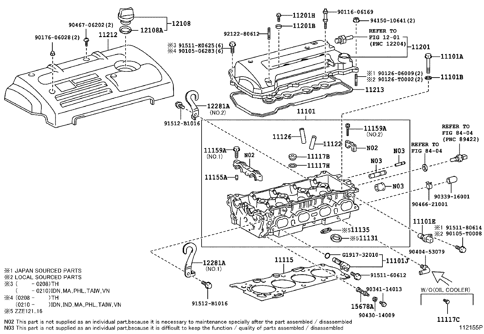 11132-22030 SEAT, INTAKE VALVE product image