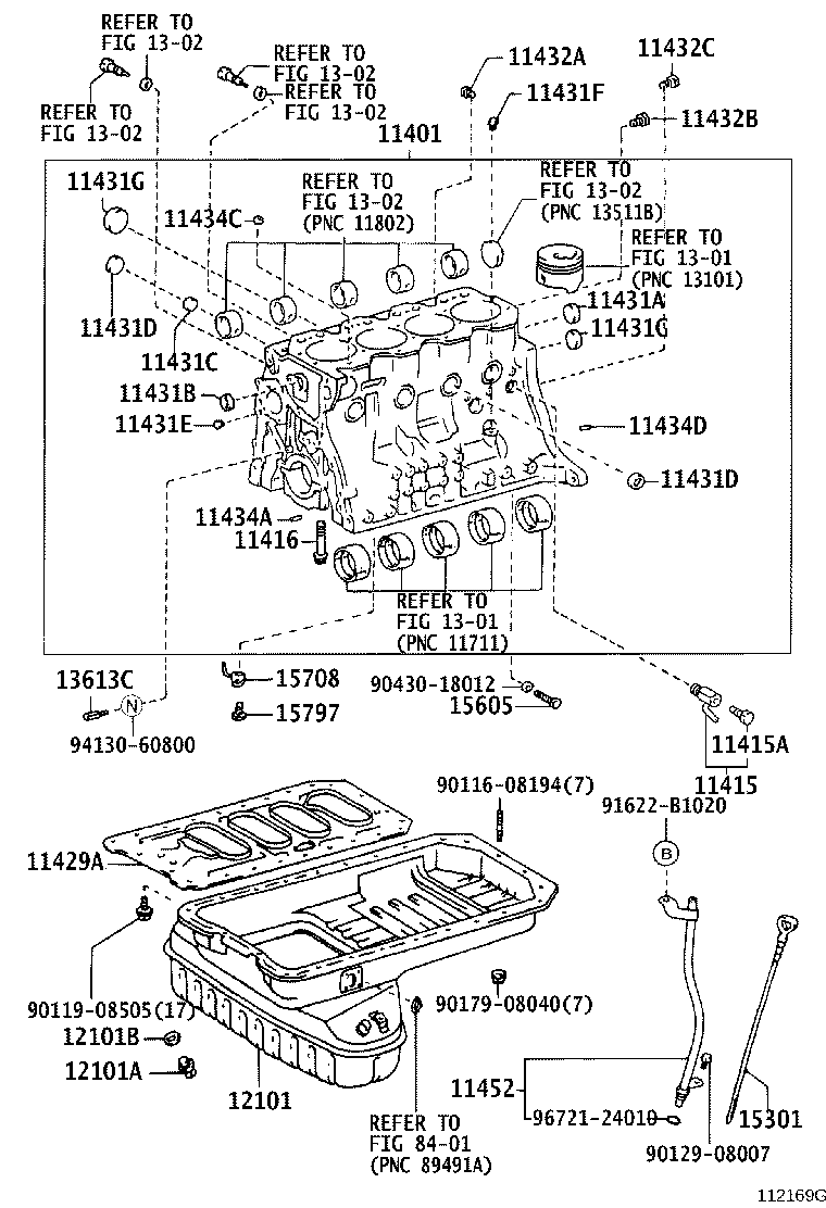 11409-75080 GUIDE, OIL LEVEL GAGE product image
