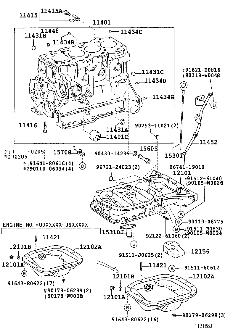 11452-27060 GUIDE, OIL LEVEL GAGE product image