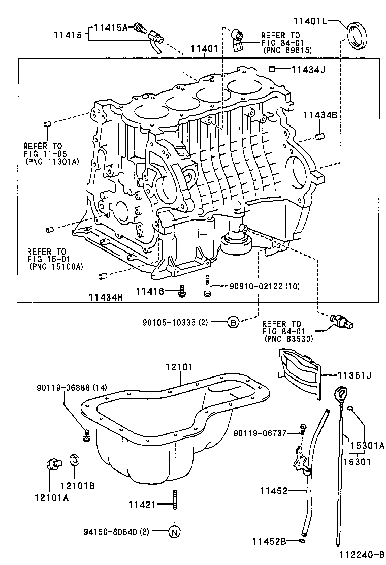 91511-K0840 BOLT(FOR CRANKSHAFT BEARING CAP SET) product image