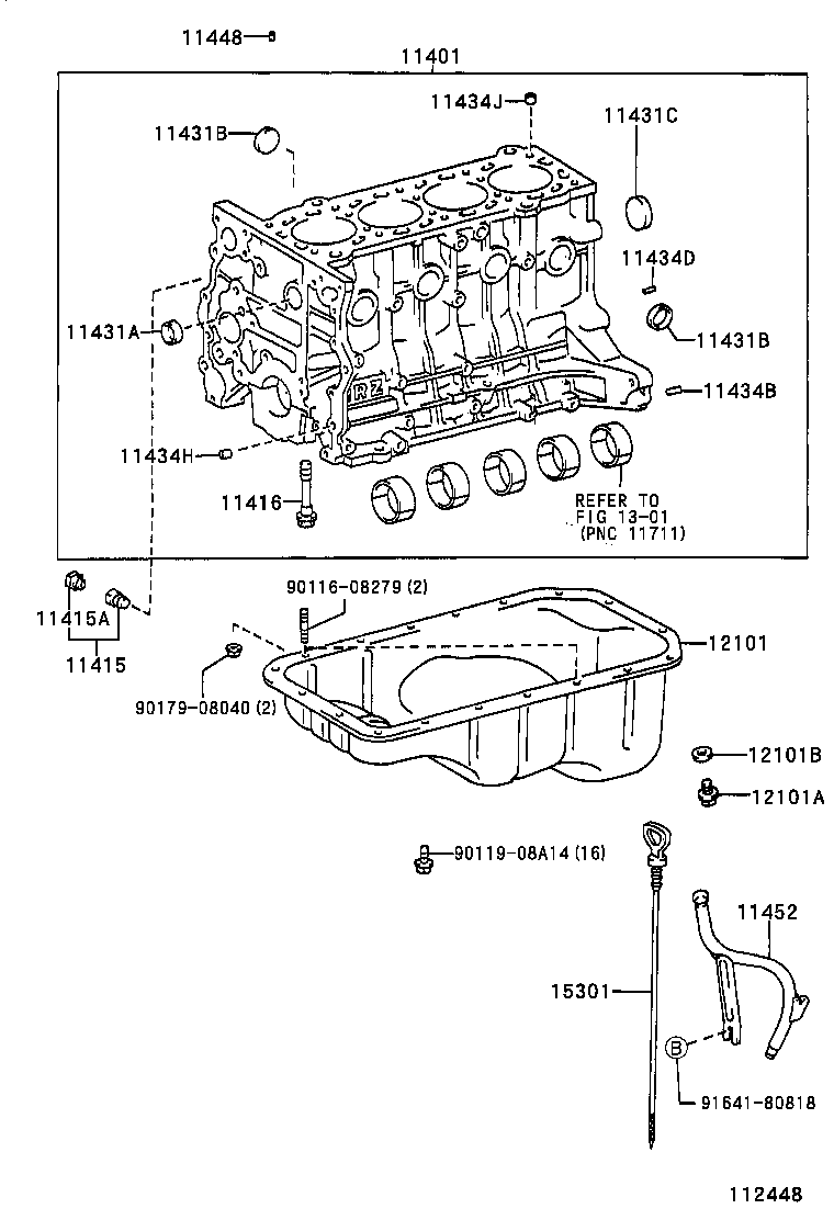 11452-30050 GUIDE, OIL LEVEL GAGE product image