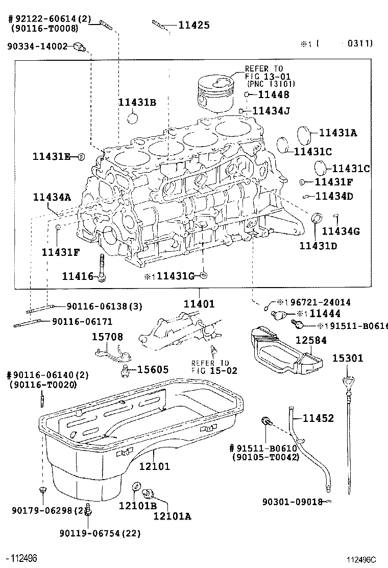 11452-30050 GUIDE, OIL LEVEL GAGE product image