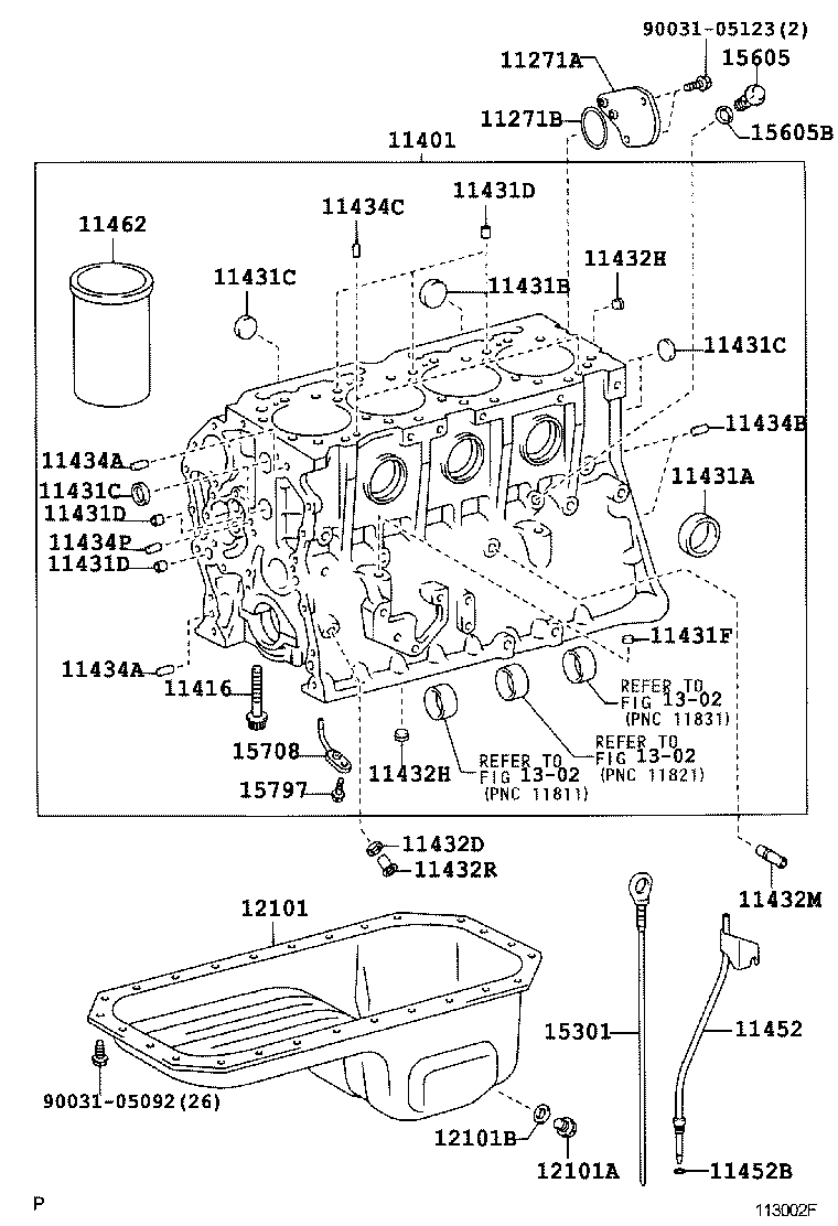 11409-78040 GUIDE, OIL LEVEL GAGE product image
