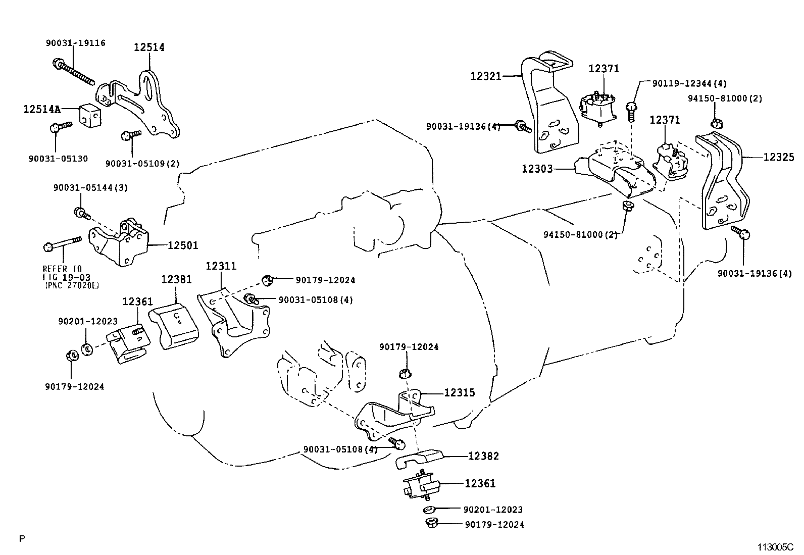 11271-78092 COVER, CYLINDER BLOCK SIDE product image