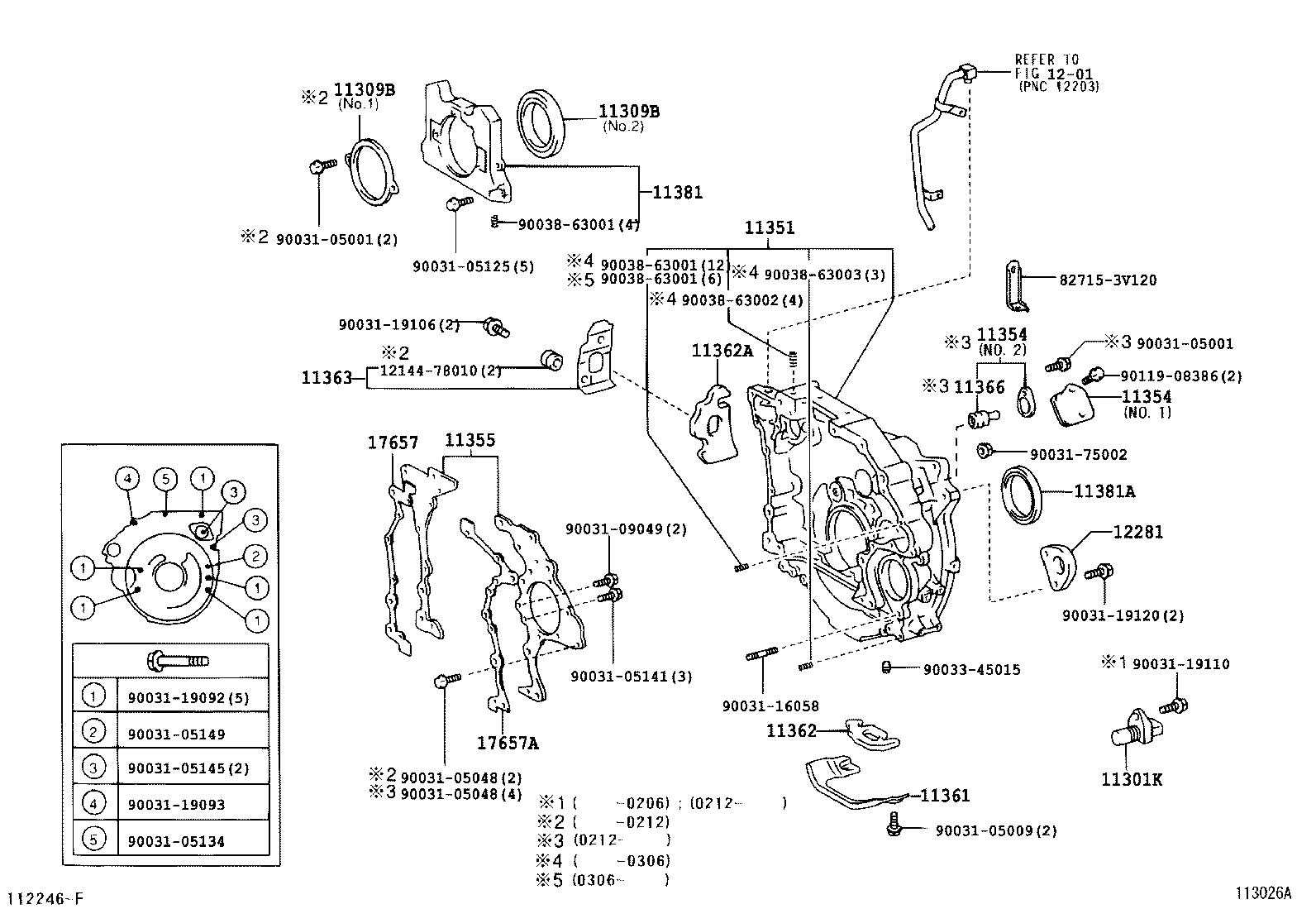 11302-78050 COVER SUB-ASSY, TIMING CHAIN OR BELT product image