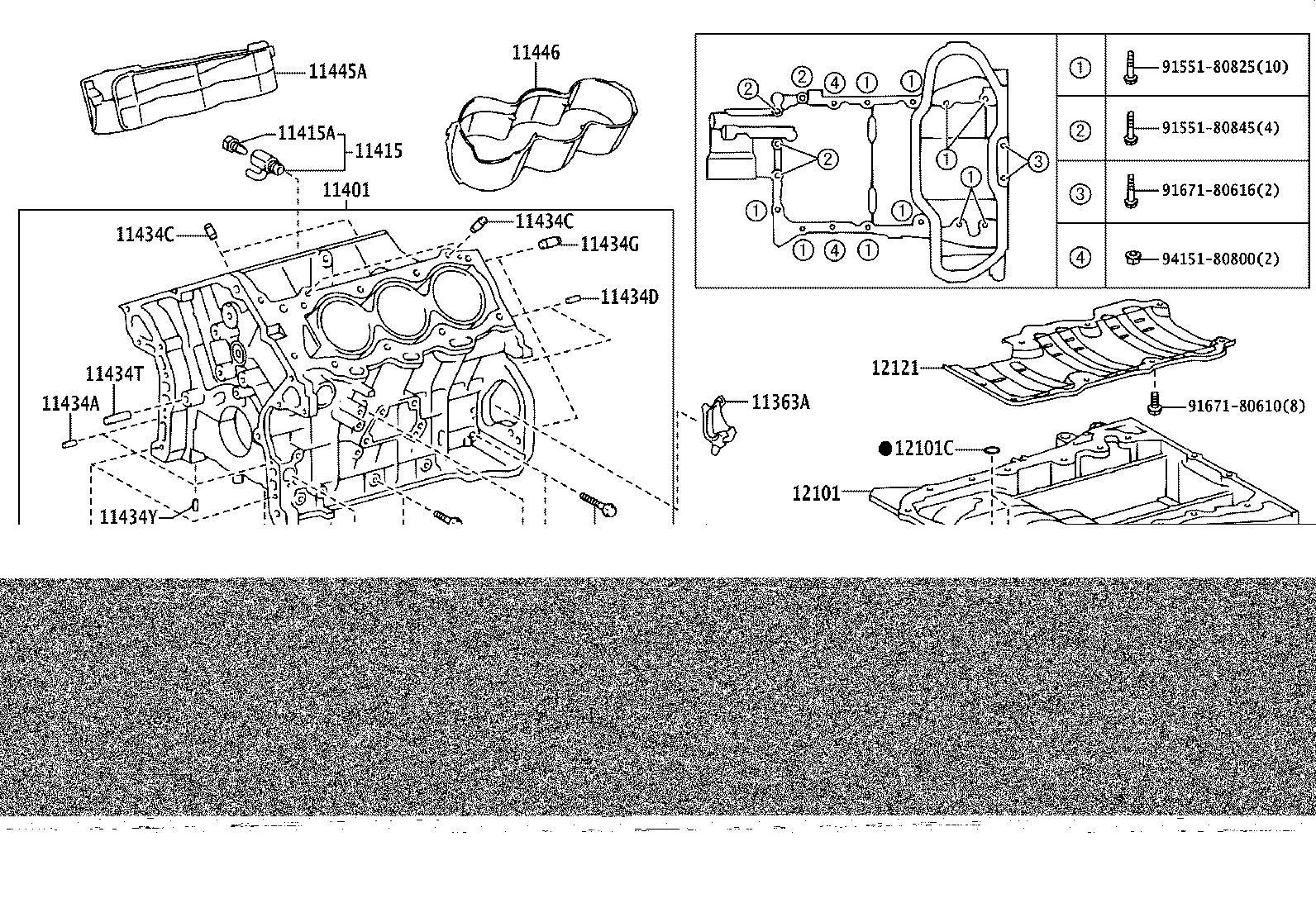 90126-08033 BOLT, STUD(FOR OIL PAN) product image