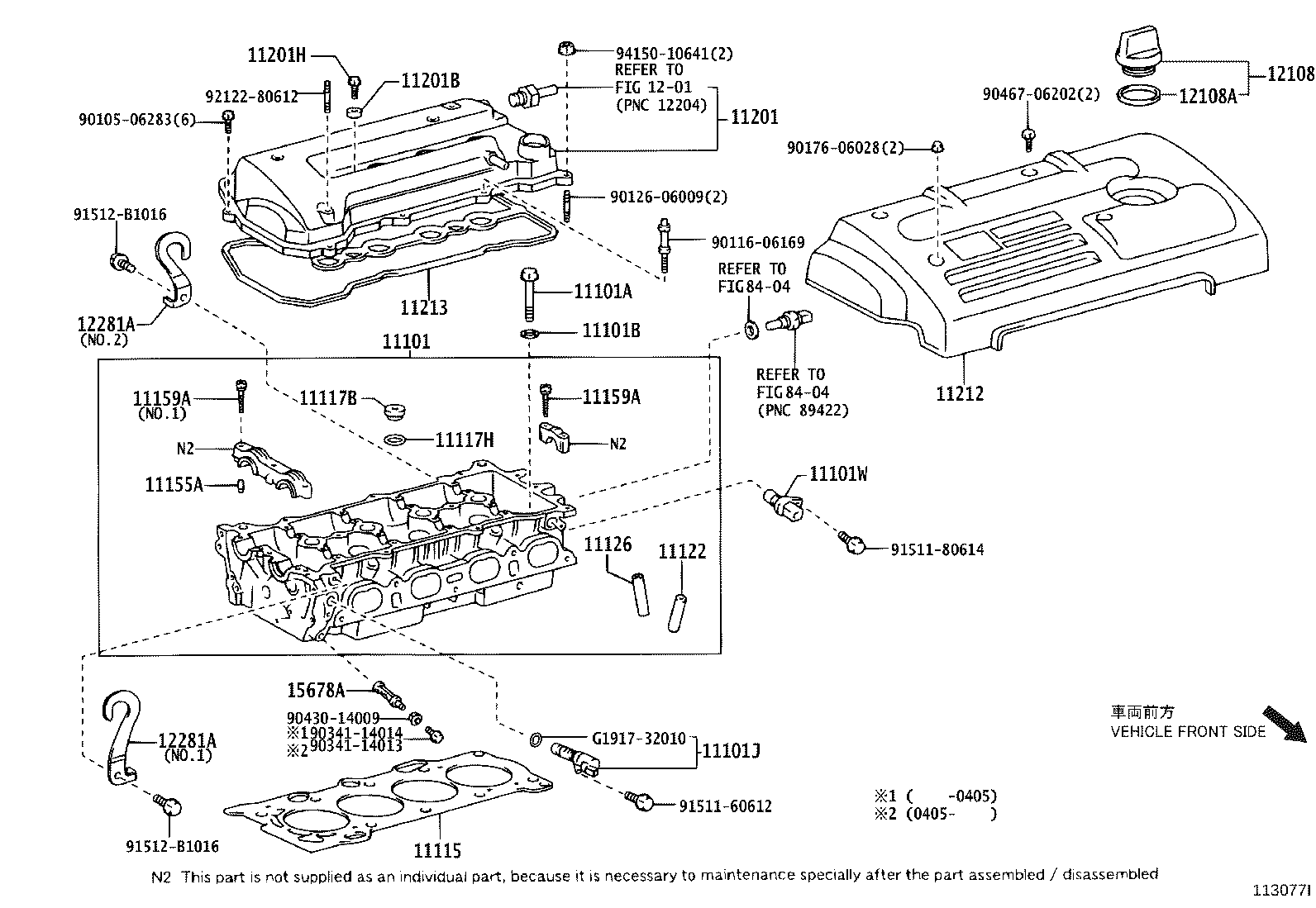11115-0T010 GASKET, CYLINDER HEAD product image