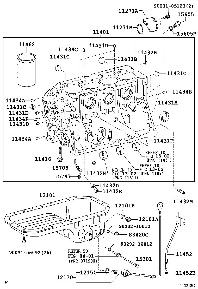 11409-78040 GUIDE, OIL LEVEL GAGE product image