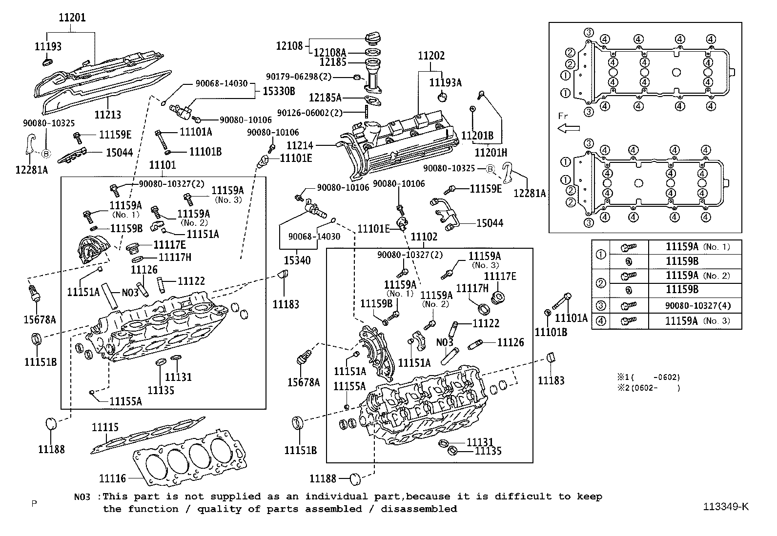 12180-0D011 CAP SUB-ASSY, OIL FILLER product image