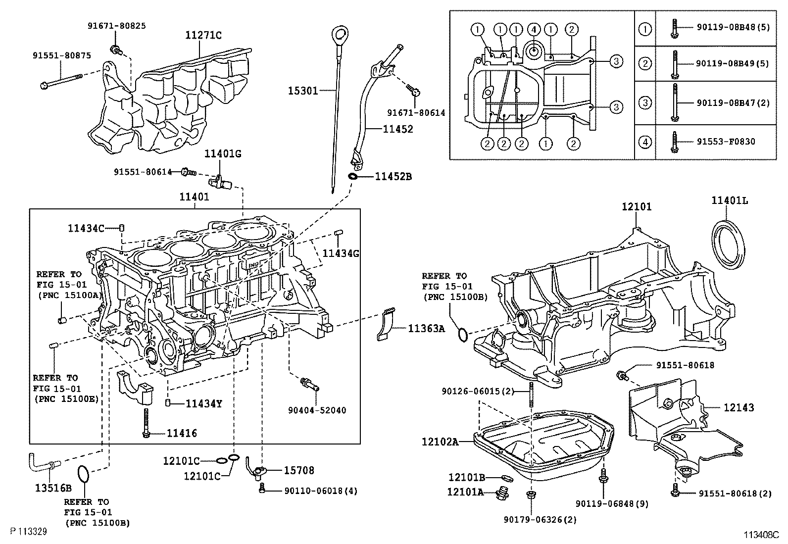 91511-K0840 BOLT(FOR CRANKSHAFT BEARING CAP SET) product image