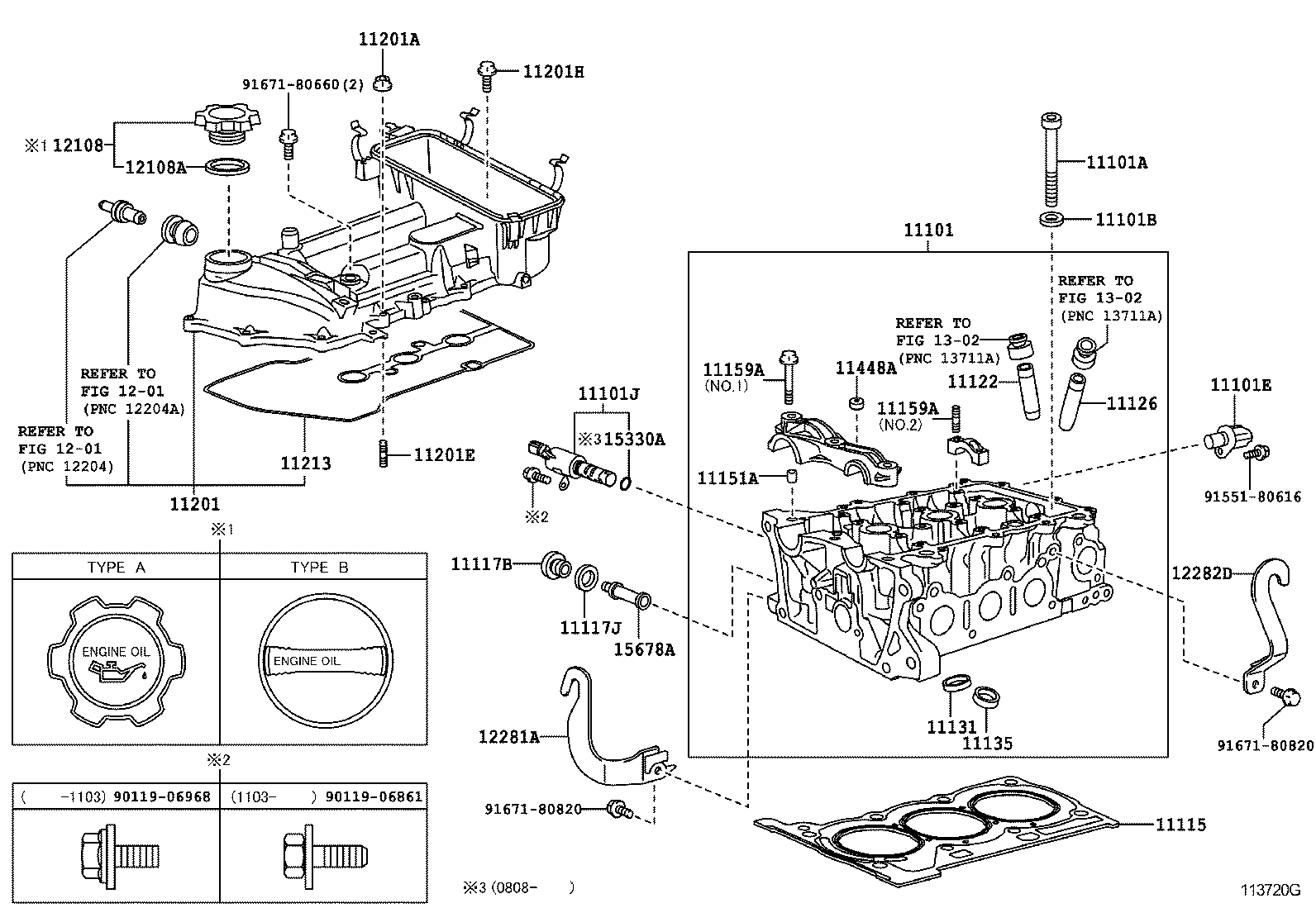 11101-39675 HEAD SUB-ASSY, CYLINDER product image