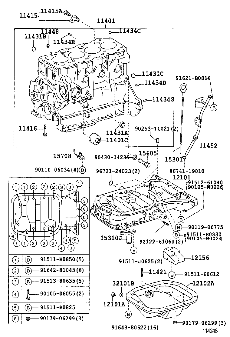 11452-27060 GUIDE, OIL LEVEL GAGE product image