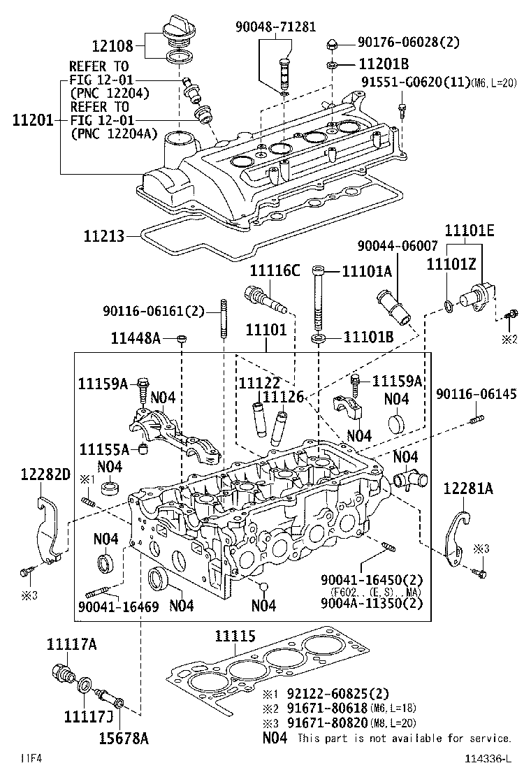 11101-B0010 HEAD SUB-ASSY, CYLINDER product image