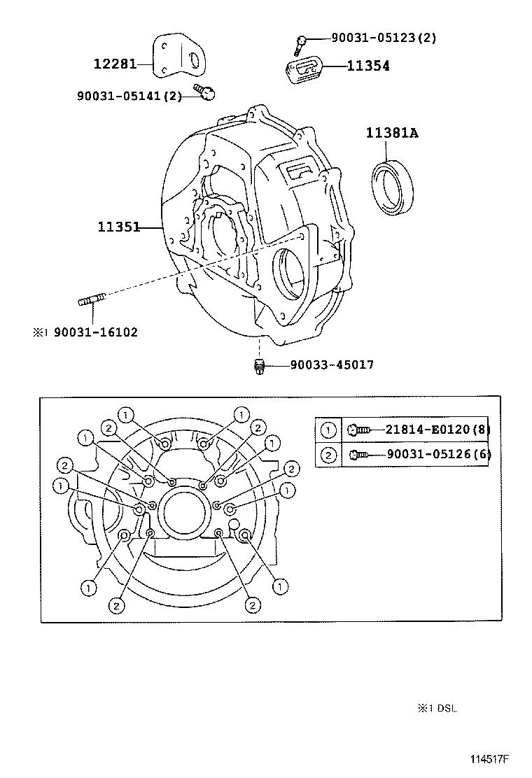 11302-78050 COVER SUB-ASSY, TIMING CHAIN OR BELT product image