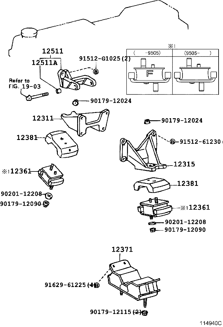 12381-66010 STABILIZER, ENGINE MOUNTING product image