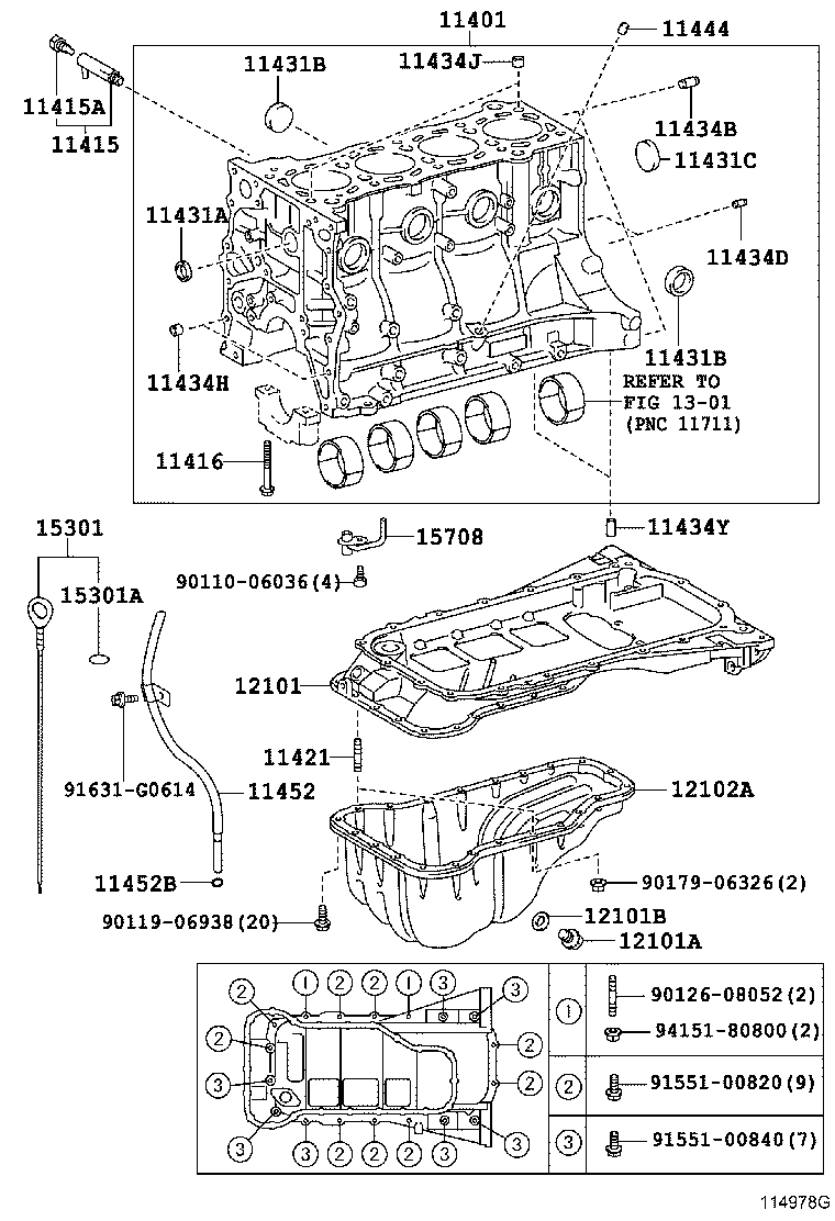 11409-75080 GUIDE, OIL LEVEL GAGE product image