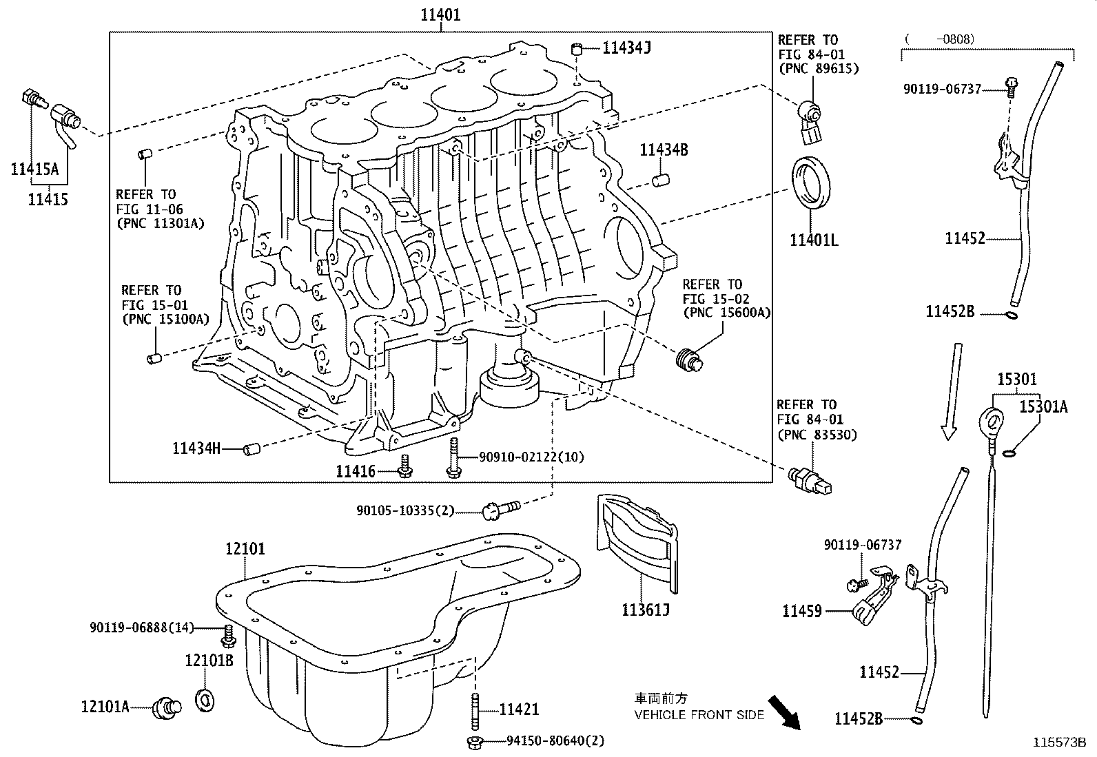 11401-29865 BLOCK SUB-ASSY, CYLINDER product image