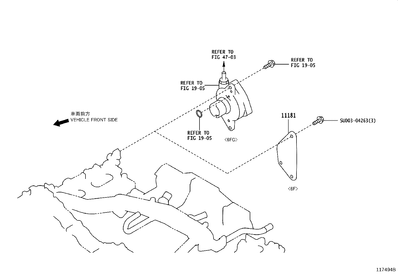SU003-00115 HEAD, CYLINDER, LH product image