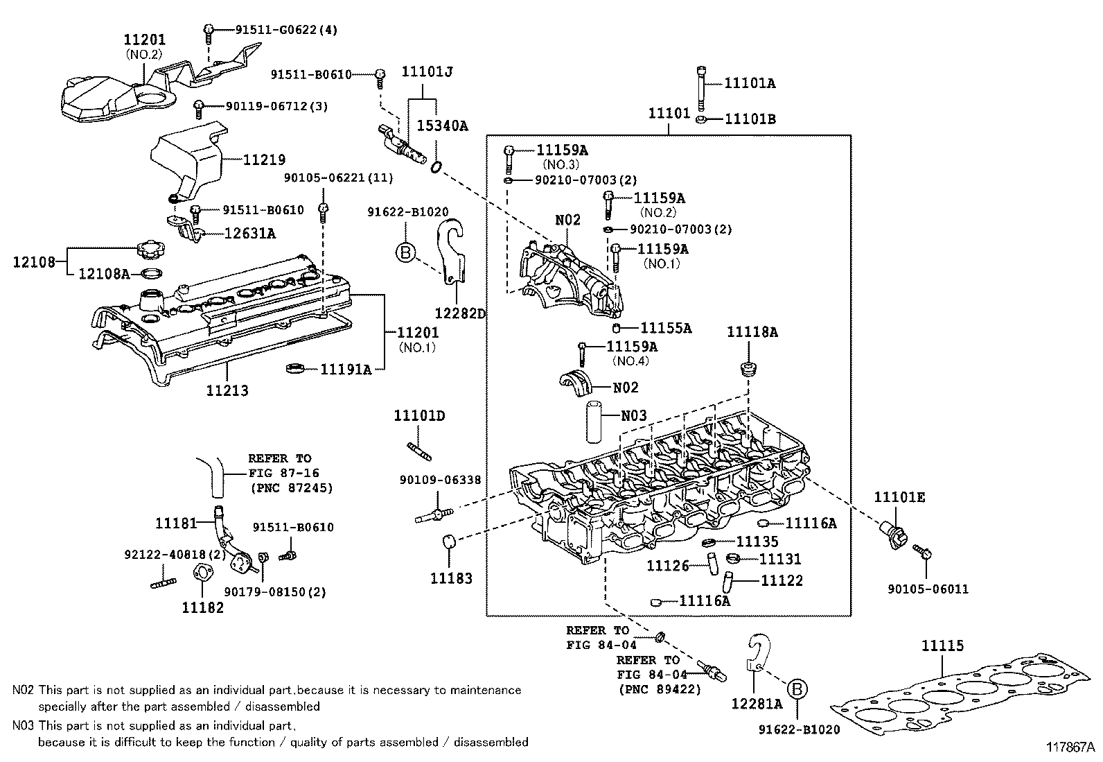90341-24010 PLUG, W/HEAD STRAIGHT SCREW, NO.1 product image