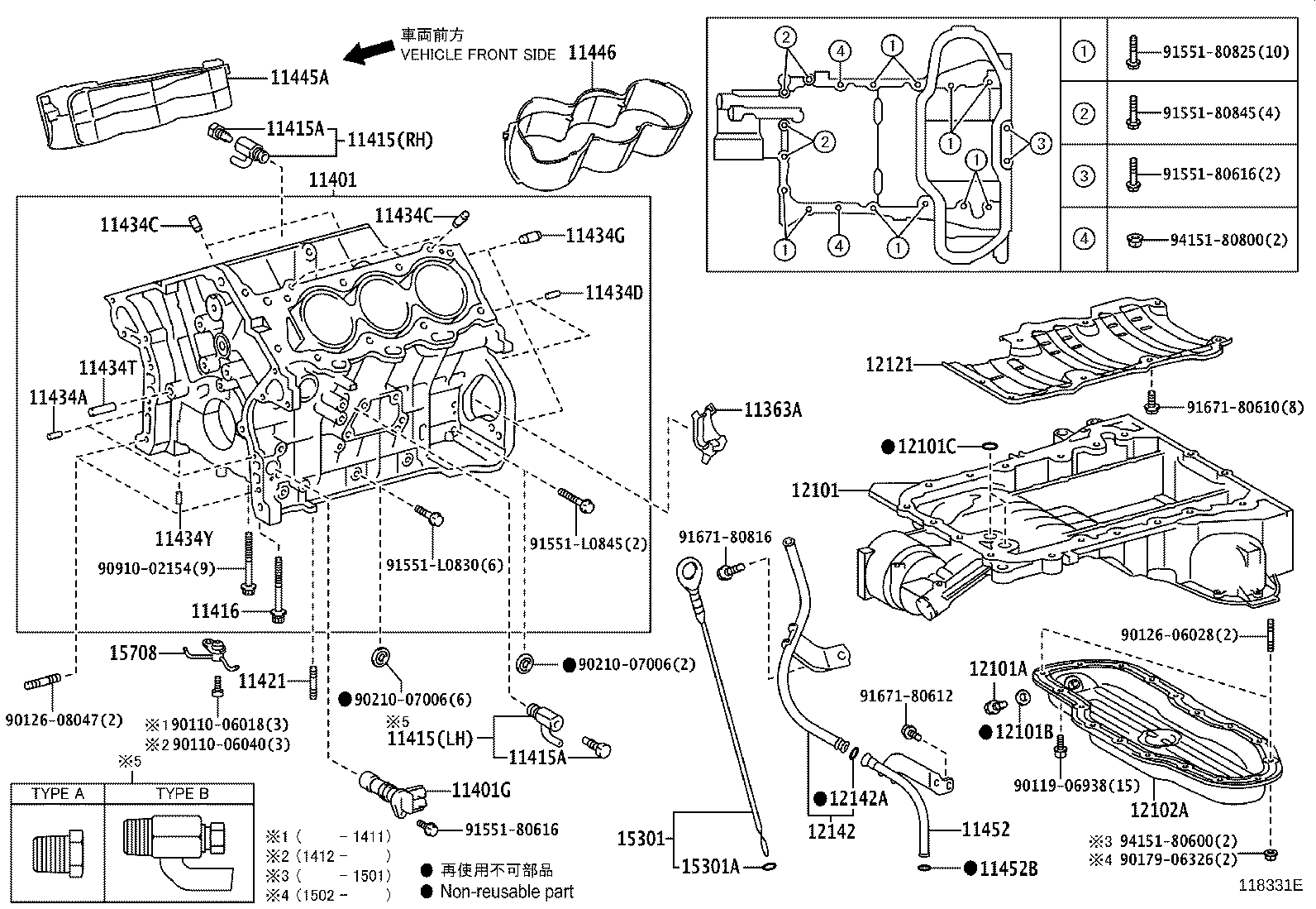 11452-36030 GUIDE, OIL LEVEL GAGE product image